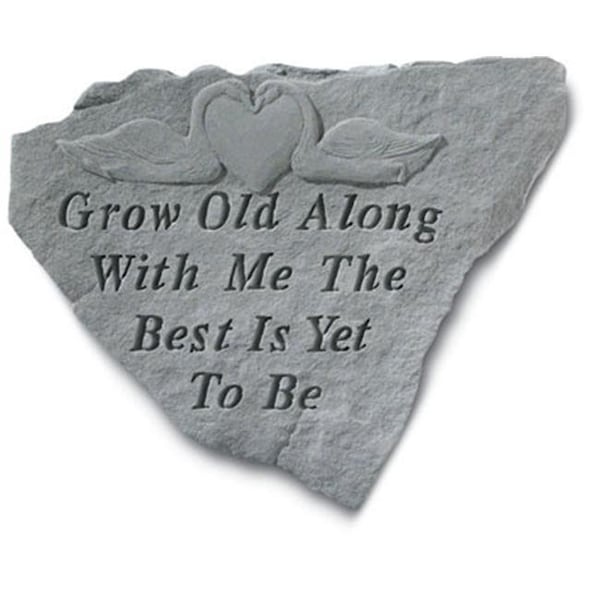 Kay Berry Inc Kay Berry- Inc. 62620 Grow Old Along With Me The Best Is Yet To Be - Memorial - 8.5 Inches x 11 Inches 62620 - main